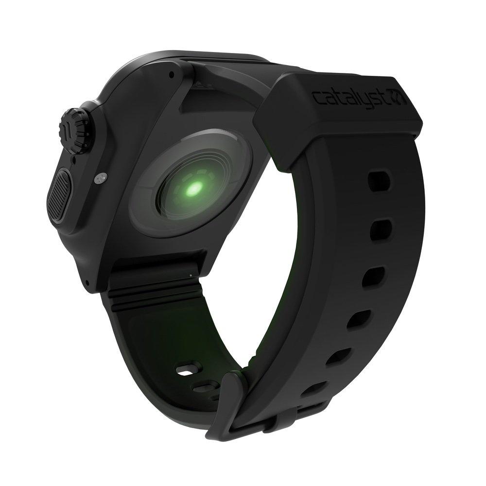 catalyst waterproof case for 44mm apple watch series 5/4 (stealth black)
