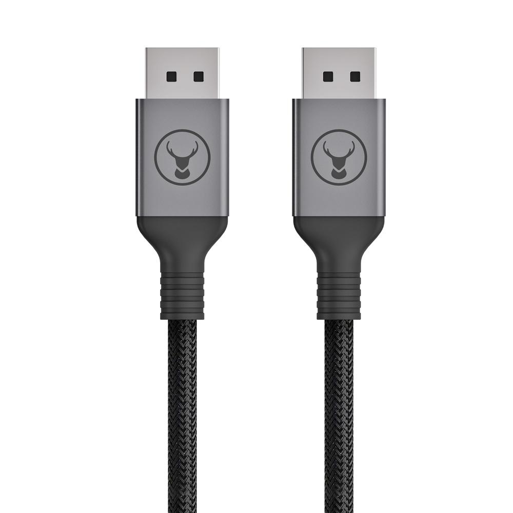 bonelk display port to display port long life cable (black) 1.5 m