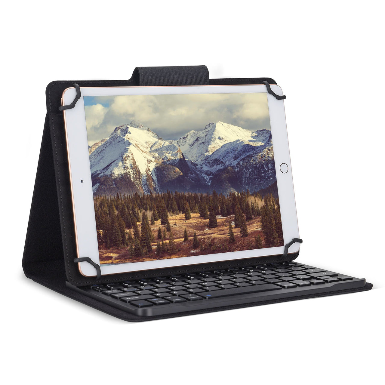 bonelk universal keyboard folio for tablets 9"-11" (black)