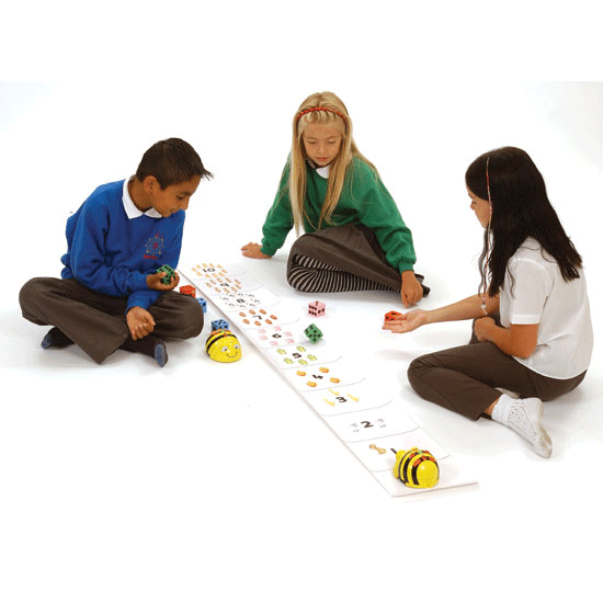 bee-bot/blue-bot number line mat