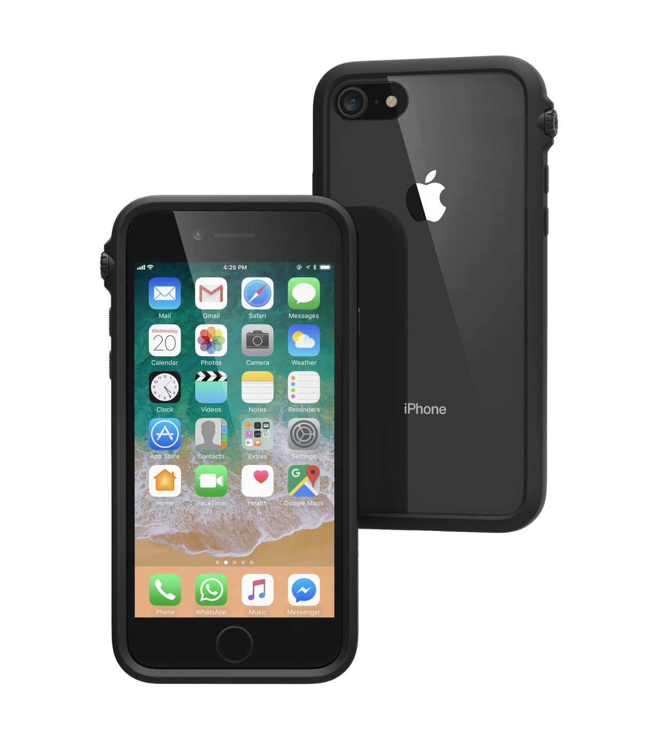 catalyst impact protection for iphone 7/8/se (gen 2) black