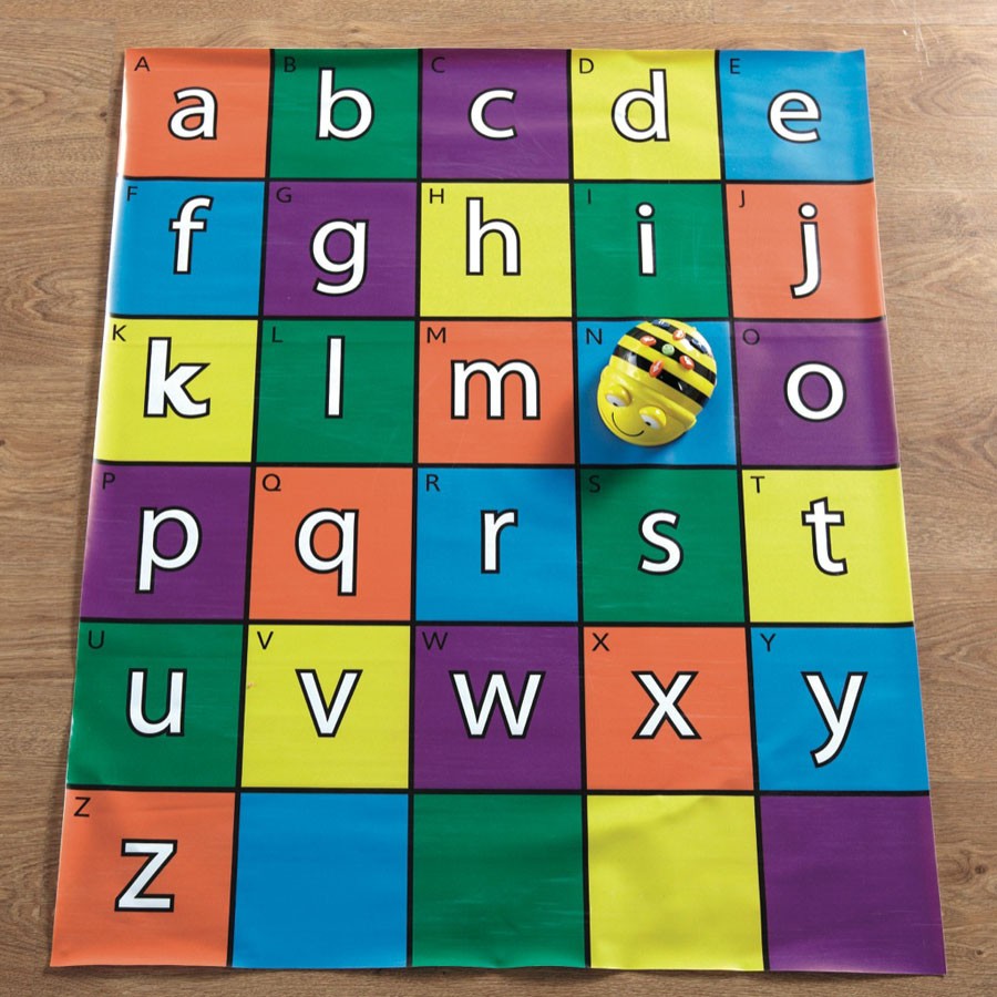 bee-bot/blue-bot alphabet mat