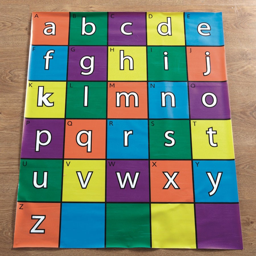 bee-bot/blue-bot alphabet mat