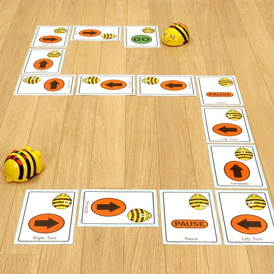 bee-bot/blue-bot giant sequence cards