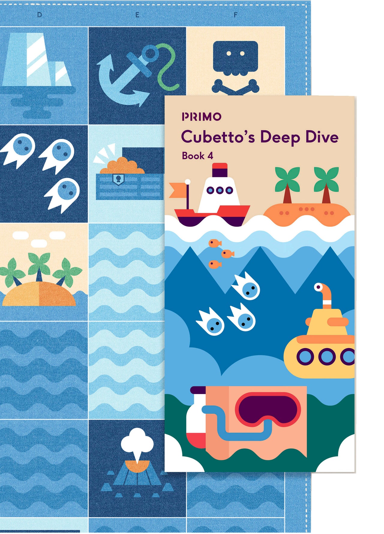 cubetto’s deep dive - ocean map and story book