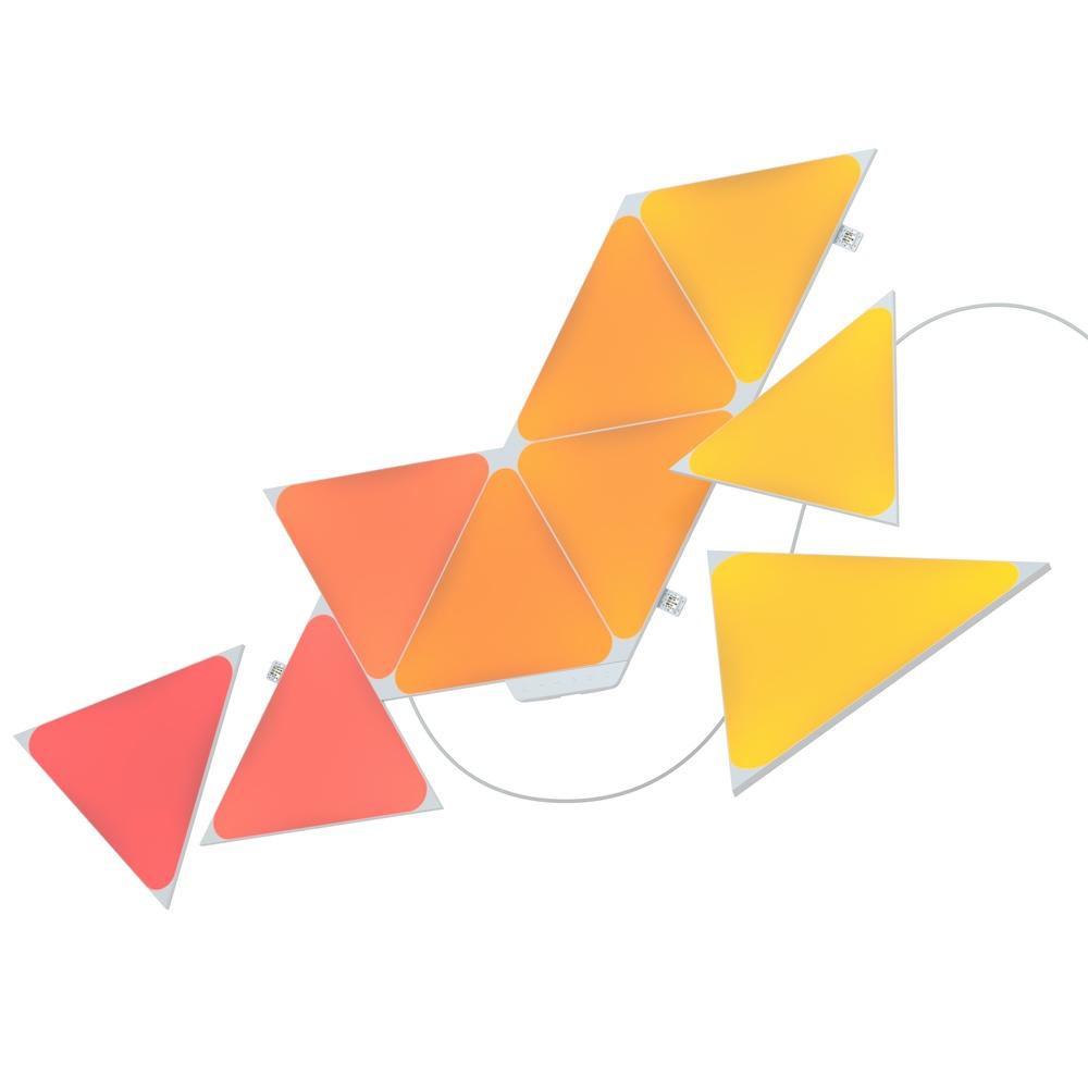 nanoleaf shapes - triangles starter kit (9 panels)