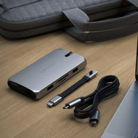 Thumbnail for satechi usb-c on-the-go multiport adapter (space grey)
