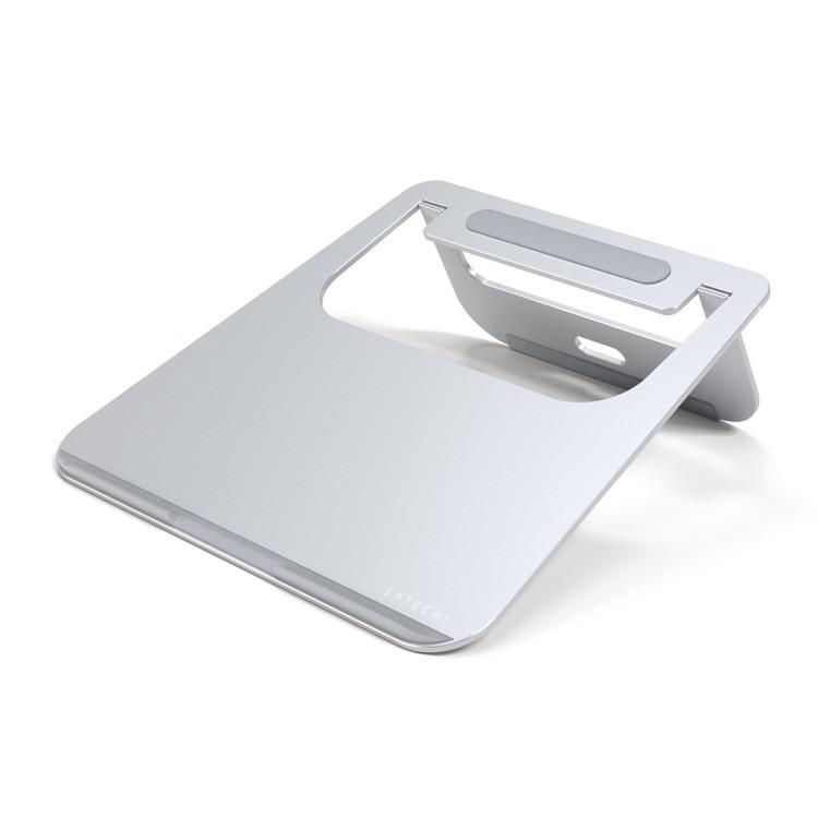 satechi laptop stand silver