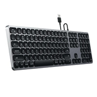 Thumbnail for satechi aluminium wired usb keyboard grey