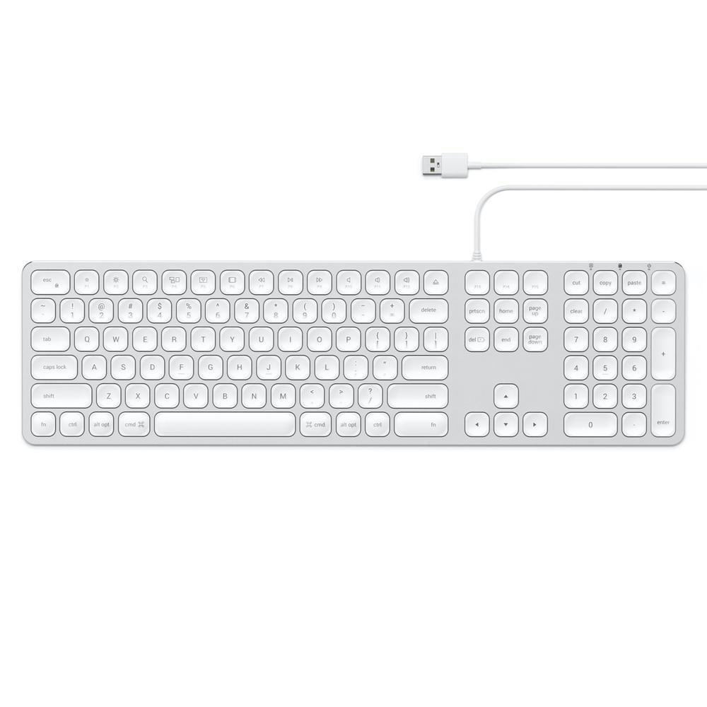 satechi aluminium wired usb keyboard