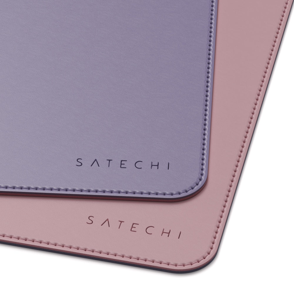 satechi dual sided eco-leather deskmate