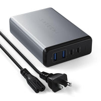 Thumbnail for satechi 108w pro type-c pd desktop charger (space grey)