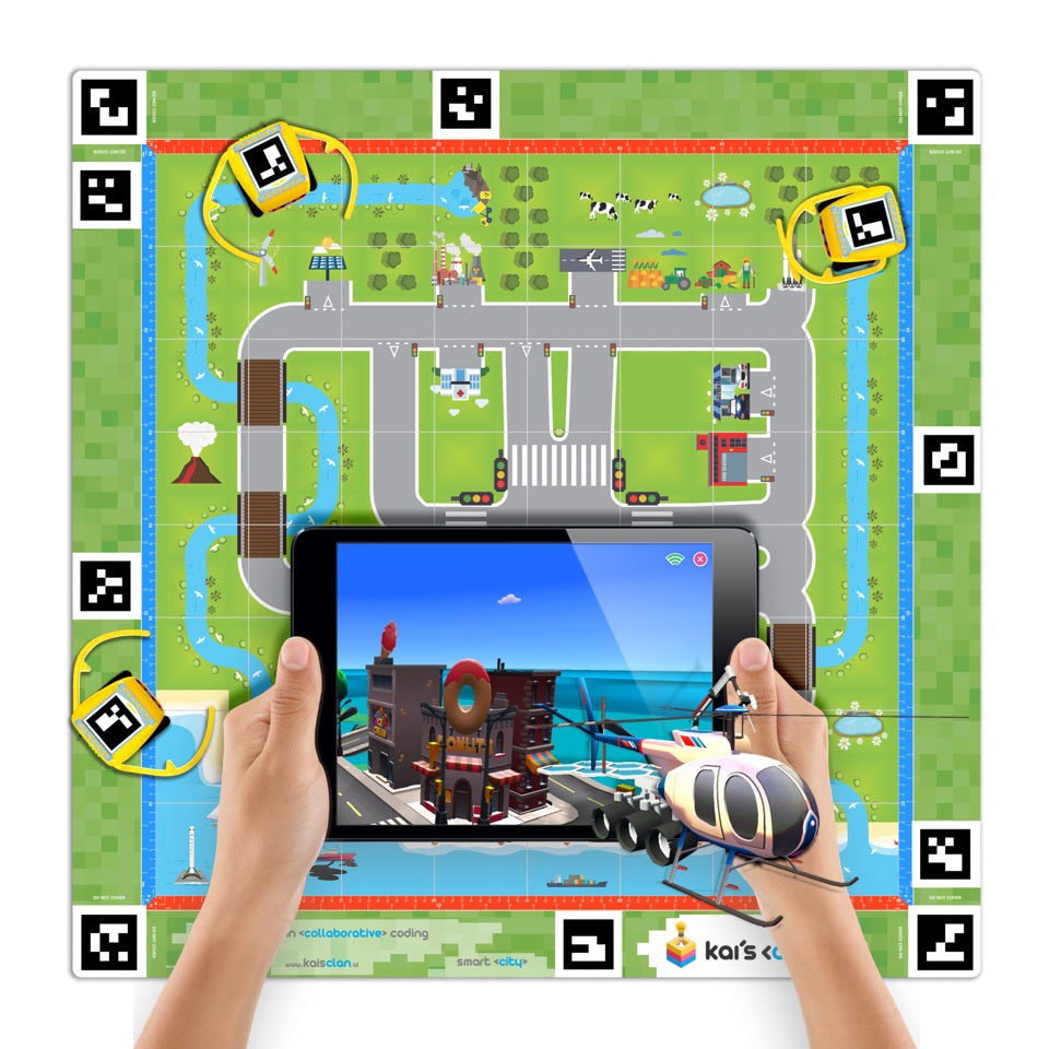 kai's clan smart city ar vr adventure mat