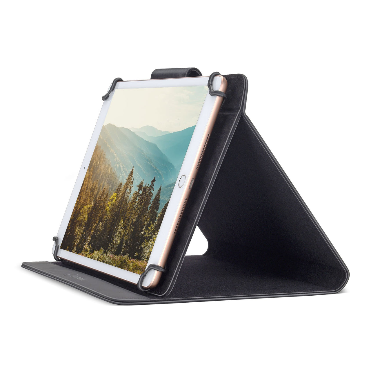 bonelk universal folio case for 9"-11" tablets (black)