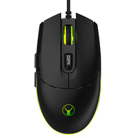 Thumbnail for bonelk x-612 gaming wired rgb, led 6d mouse, 1000 to 4000cpi (black)