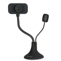 Thumbnail for bonelk usb desktop webcam, flexible neck, 1080p (black)